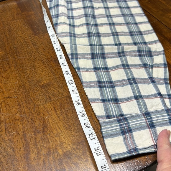 Woolrich authentic outdoor wear rugged long sleeve plaid round collar NWT shirt - Picture 9 of 11